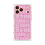 プレミアムスクエアケース with MagSafe［ Barbie - ロゴパターン3 ］