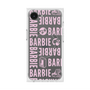 プレミアムスクエアケース with MagSafe［ Barbie - ロゴパターン3 - クリア ］