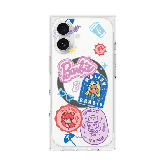 プレミアムスクエアケース with MagSafe［ Barbie - CUTIE STYLE2 ］