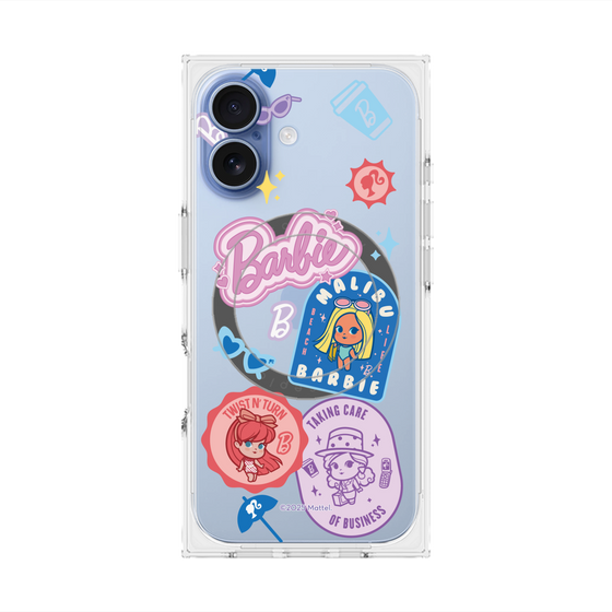 プレミアムスクエアケース with MagSafe［ Barbie - CUTIE STYLE2 ］