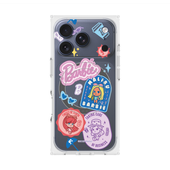 プレミアムスクエアケース with MagSafe［ Barbie - CUTIE STYLE2 ］