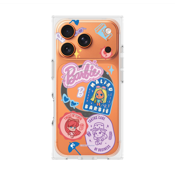 プレミアムスクエアケース with MagSafe［ Barbie - CUTIE STYLE2 ］