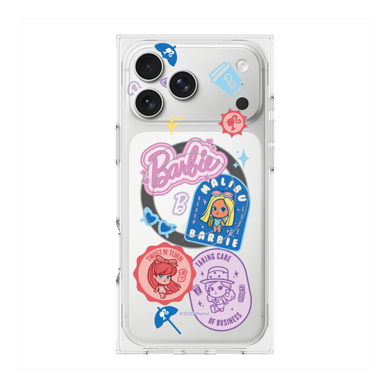 プレミアムスクエアケース with MagSafe［ Barbie - CUTIE STYLE2 ］