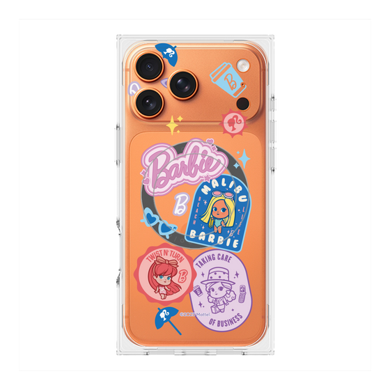 プレミアムスクエアケース with MagSafe［ Barbie - CUTIE STYLE2 ］