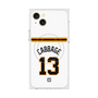 プレミアムスクエアケース with MagSafe［ 読売ジャイアンツ - #13 CABBAGE - ホーム ］