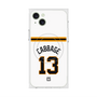プレミアムスクエアケース with MagSafe［ 読売ジャイアンツ - #13 CABBAGE - ホーム ］