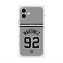 プレミアムスクエアケース with MagSafe［ 読売ジャイアンツ - #92 MARTINEZ - ビジター ］