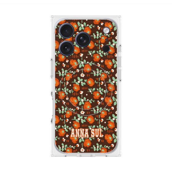 プレミアムスクエアケース with MagSafe［ ANNA SUI - DITSY FLORAL ］