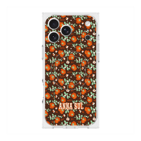プレミアムスクエアケース with MagSafe［ ANNA SUI - DITSY FLORAL ］