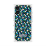 プレミアムスクエアケース with MagSafe［ ANNA SUI - HEARTS VINE - BLUE ］