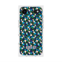 プレミアムスクエアケース with MagSafe［ ANNA SUI - HEARTS VINE - BLUE ］