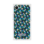 プレミアムスクエアケース with MagSafe［ ANNA SUI - HEARTS VINE - BLUE ］