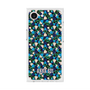 プレミアムスクエアケース with MagSafe［ ANNA SUI - HEARTS VINE - BLUE ］