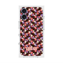 プレミアムスクエアケース with MagSafe［ ANNA SUI - HEARTS VINE - PINK ］
