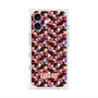 プレミアムスクエアケース with MagSafe［ ANNA SUI - HEARTS VINE - PINK ］