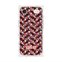 プレミアムスクエアケース with MagSafe［ ANNA SUI - HEARTS VINE - PINK ］