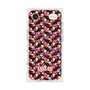 プレミアムスクエアケース with MagSafe［ ANNA SUI - HEARTS VINE - PINK ］