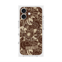 プレミアムスクエアケース with MagSafe［ ANNA SUI - STITCHED FLORAL ］