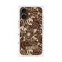 プレミアムスクエアケース with MagSafe［ ANNA SUI - STITCHED FLORAL ］