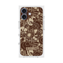 プレミアムスクエアケース with MagSafe［ ANNA SUI - STITCHED FLORAL ］