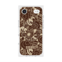 プレミアムスクエアケース with MagSafe［ ANNA SUI - STITCHED FLORAL ］