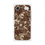 プレミアムスクエアケース with MagSafe［ ANNA SUI - STITCHED FLORAL ］
