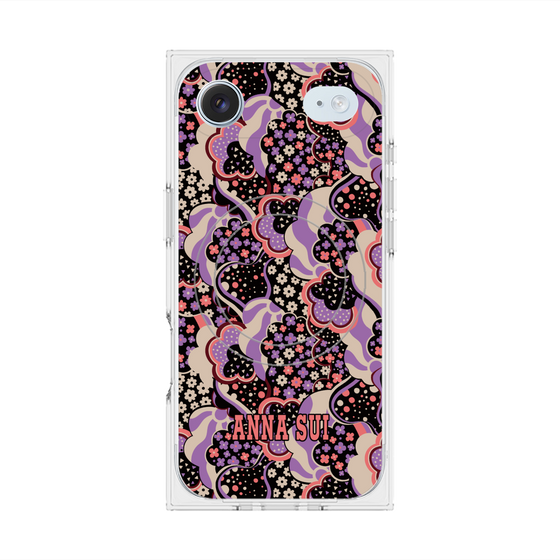 プレミアムスクエアケース with MagSafe［ ANNA SUI - WAVY CLOUDS ］