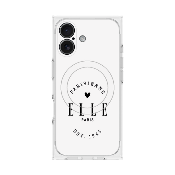 プレミアムスクエアケース with MagSafe［ ELLE - Parisienne ］