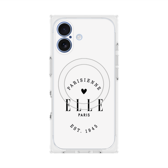 プレミアムスクエアケース with MagSafe［ ELLE - Parisienne ］