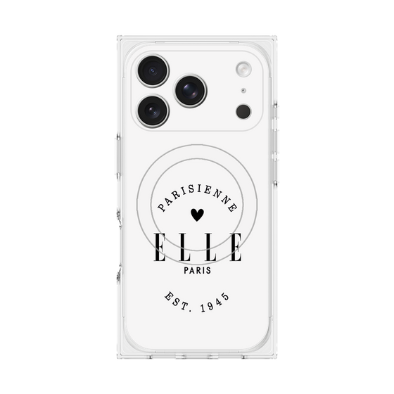 プレミアムスクエアケース with MagSafe［ ELLE - Parisienne ］