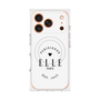 プレミアムスクエアケース with MagSafe［ ELLE - Parisienne ］