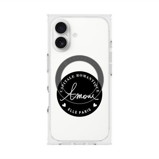 プレミアムスクエアケース with MagSafe［ ELLE - Capitale Romantique ］