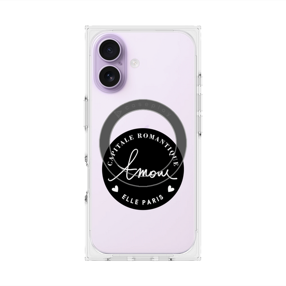 プレミアムスクエアケース with MagSafe［ ELLE - Capitale Romantique ］