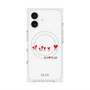 プレミアムスクエアケース with MagSafe［ ELLE - Let who love me follow me - ホワイト ］