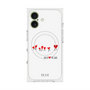 プレミアムスクエアケース with MagSafe［ ELLE - Let who love me follow me - ホワイト ］