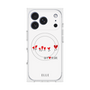 プレミアムスクエアケース with MagSafe［ ELLE - Let who love me follow me - ホワイト ］
