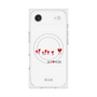 プレミアムスクエアケース with MagSafe［ ELLE - Let who love me follow me - ホワイト ］