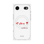 プレミアムスクエアケース with MagSafe［ ELLE - Let who love me follow me - ホワイト ］