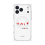 プレミアムスクエアケース with MagSafe［ ELLE - Let who love me follow me - ホワイト ］