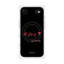 プレミアムスクエアケース with MagSafe［ ELLE - Let who love me follow me - ブラック ］