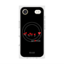 プレミアムスクエアケース with MagSafe［ ELLE - Let who love me follow me - ブラック ］