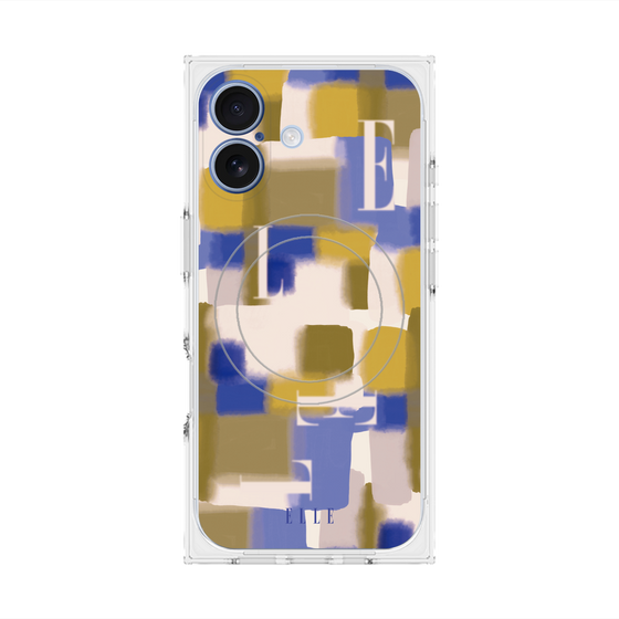 プレミアムスクエアケース with MagSafe［ ELLE - Iconics Prints4 ］
