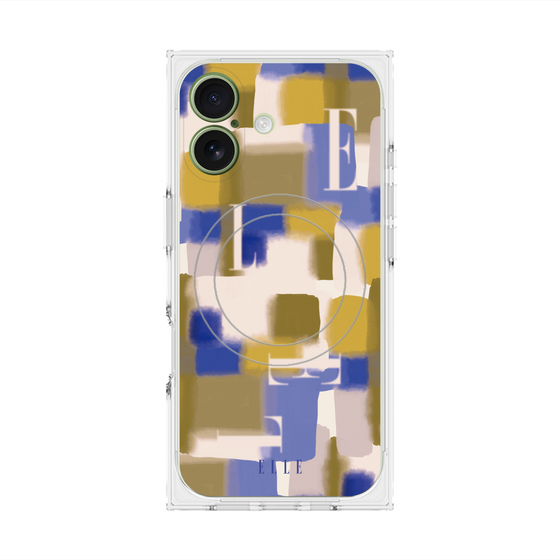 プレミアムスクエアケース with MagSafe［ ELLE - Iconics Prints4 ］