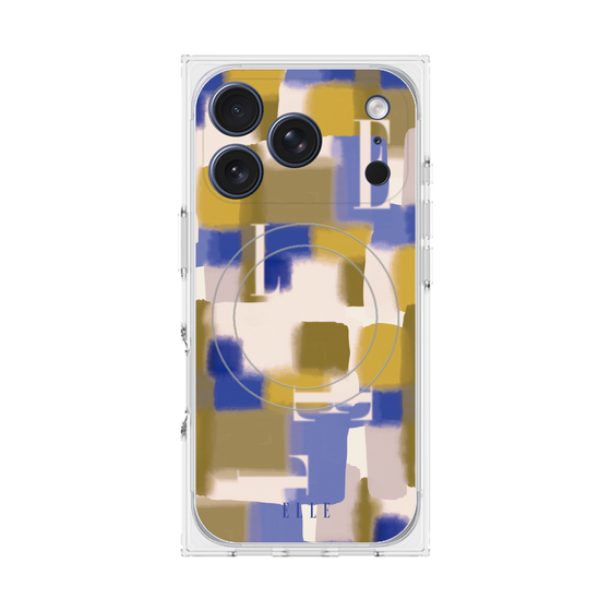 プレミアムスクエアケース with MagSafe［ ELLE - Iconics Prints4 ］