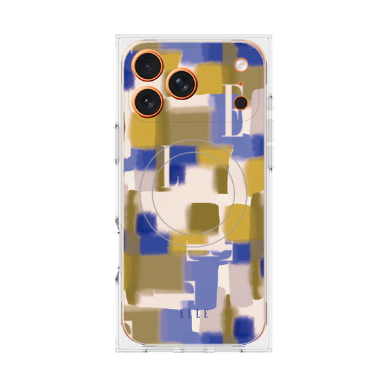 プレミアムスクエアケース with MagSafe［ ELLE - Iconics Prints4 ］