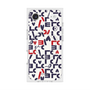 プレミアムスクエアケース with MagSafe［ ELLE - Simply Graphical ］