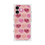 プレミアムスクエアケース with MagSafe［ ELLE - Cat Pattern - ピンク ］
