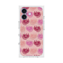 プレミアムスクエアケース with MagSafe［ ELLE - Cat Pattern - ピンク ］