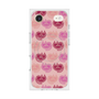 プレミアムスクエアケース with MagSafe［ ELLE - Cat Pattern - ピンク ］