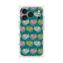 プレミアムスクエアケース with MagSafe［ ELLE - Cat Pattern - グリーン ］